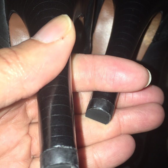 RACHEL ZOE NWT REAL LEATHER KNEE HIGH PLATFORM LUG SOLE BOOTS SIZE 8 - Picture 5 of 9